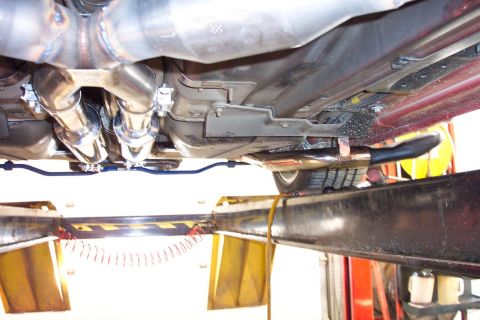 2008 Ford Mustang - Exhaust and sidepipes