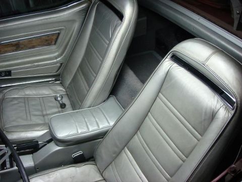 1975 Chevrolet Corvette - Current seat covers, rear carpet