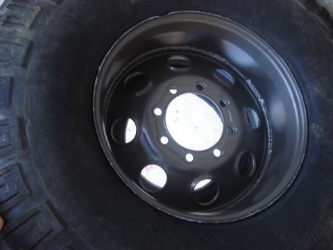 1996 Ford Bronco - back side of pressed center