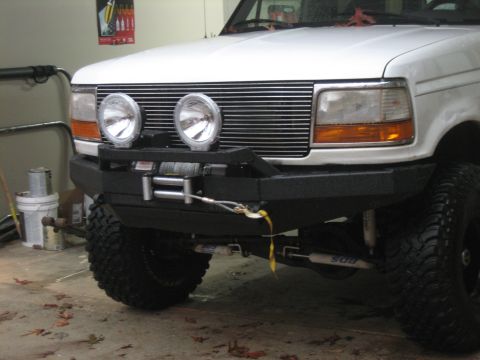 1996 Ford Bronco - everything all wired up