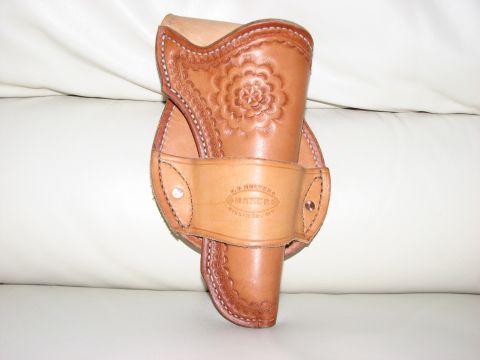 2001 Harley-Davidson Sportster Custom - Finished holster for Colt SAA or Ruger Vaquero