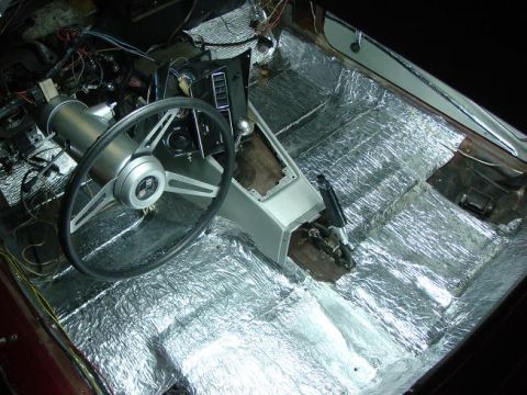 1975 Chevrolet Corvette - Last pic before the dash goes back together and carpet goes in