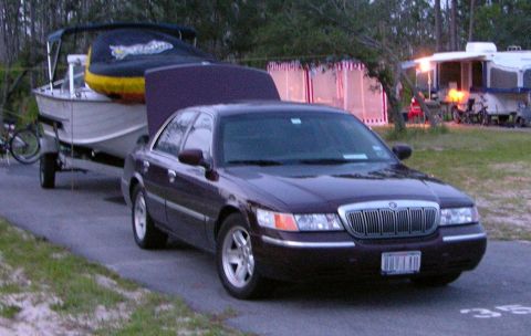2000 Mercury Marquis - Tow vehicle.