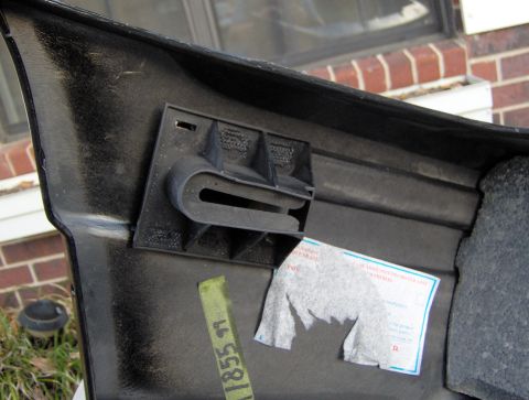 1978 Ford Bronco - This side is backwards, the open end of the slot is facing toward the front. This will not let me install the bumper.
