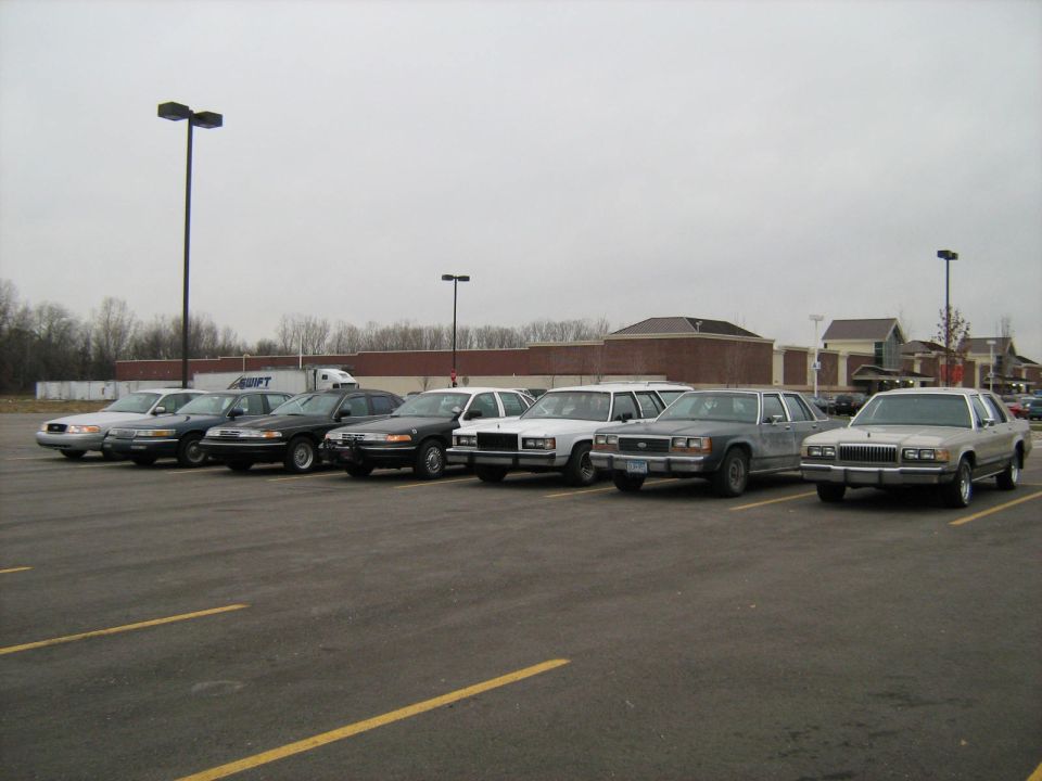 1988 Mercury Grand Marquis front view, silver