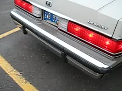 1988 Mercury Grand Marquis - just some revin'