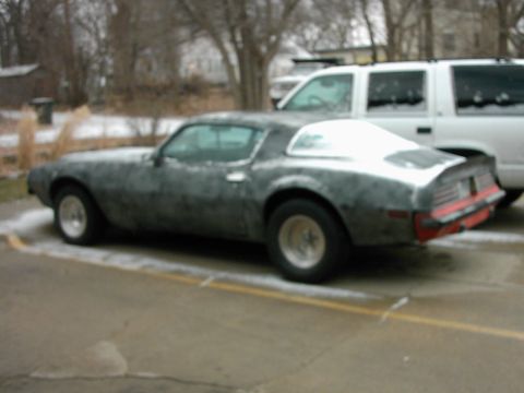 1975 Pontiac Firebird - not a good camera