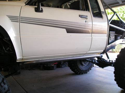 1986 Toyota Hilux - Mock up of top tube. I need more DOM to complete. This is only mild