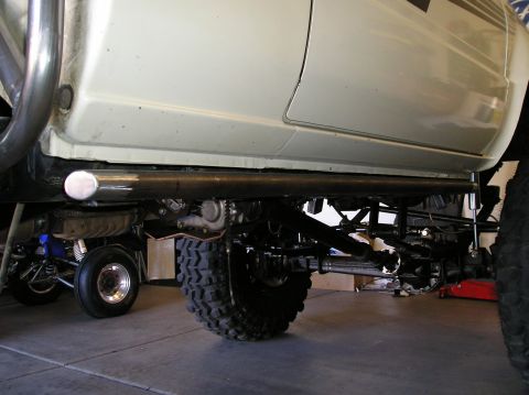 1986 Toyota Hilux - The base slider. still need the top tube