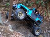 1992 Ford Mustang - Custom off-road buggy tackles a challenging rocky trail.