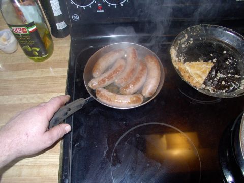 1986 Ford Bronco - Cook mild (or hot) Italian sausages at the same time.