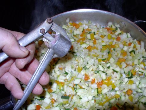 1986 Ford Bronco - Now is the time for the garlic.