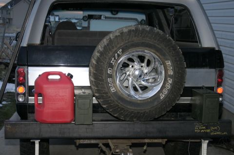 1994 Ford Bronco - I may add a spot for a water can.