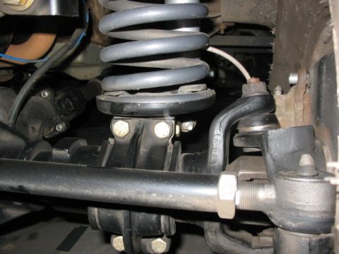 1995 Ford Bronco - lower coil mount