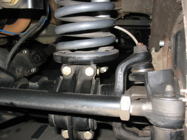 lower coil mount