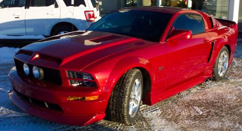 2008 Ford Mustang - teaser shots