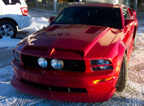 2008 Ford Mustang - Love this angle, but bad pic