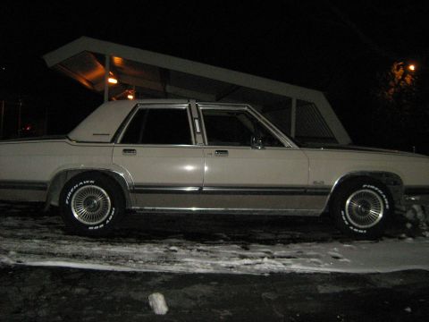 1988 Mercury Grand Marquis - winter wheels and new tires