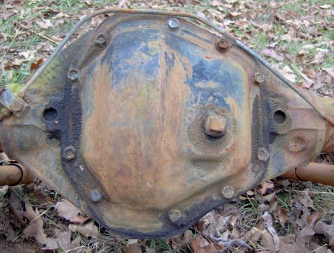 1978 Ford Bronco - rear end cover