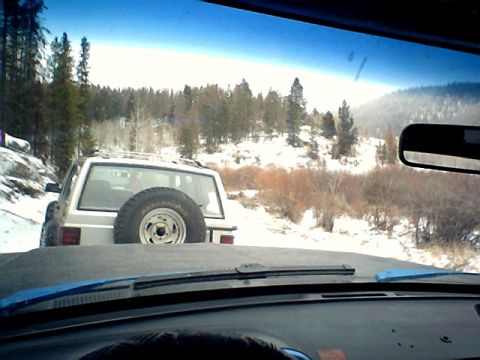 1990 Ford Bronco - on the trail