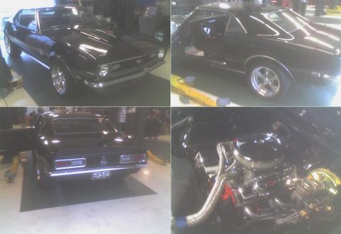 1983 Ford Bronco - '68 Camaro that came into my shop for repairs. It's pretty, but it's not restored. It's just a decent street rod. The guy just bought it fo…