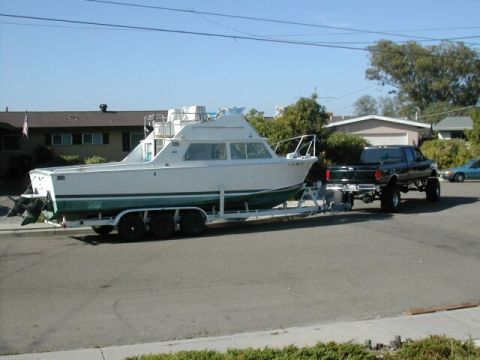 1997 Ford F-350 - 28' Carver w/ twin Ford 302's