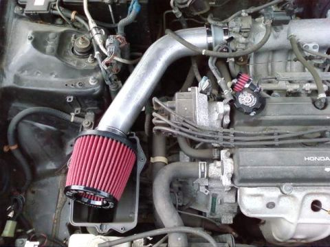 1995 Ford Bronco - DIY intake...works great!
