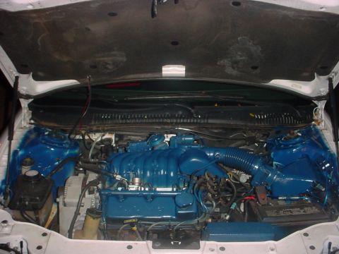 1997 Ford Taurus - Blue is kewl.