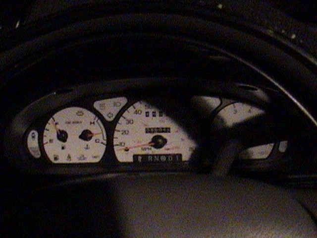 White Face Gauges (Bad night shot)