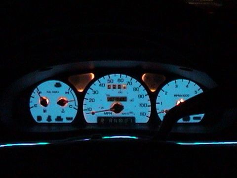 1997 Ford Taurus - Glo Gauges 01 (Blue)