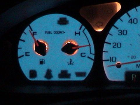 1997 Ford Taurus - Glo Gas/Temp Gauges (Blue)