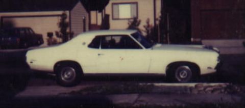 1969 Mercury Cougar - 3rd paint job (second time i wrecked it!)