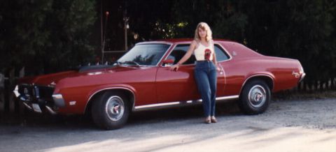 1969 Mercury Cougar - right after it was buffed out and detailed the last time i painted it.