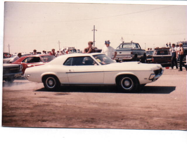1969 Mercury Cougar “white eliminator”