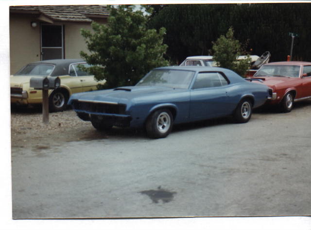 1969 Mercury Cougar “blue eliminator”