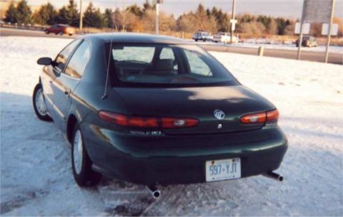 1999 Mercury Sable - Picture of my dual exhaust. Did it myself, proud of it. No, that is not snow in the picture; that is the sunlight reflecting off WATER! Stu…