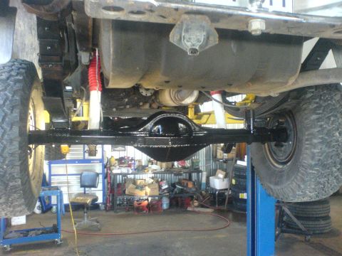 1985 Ford Bronco - after por 15...