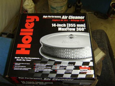 1986 Ford Ranger - Holley Air Cleaner....Bling-Bling !!!