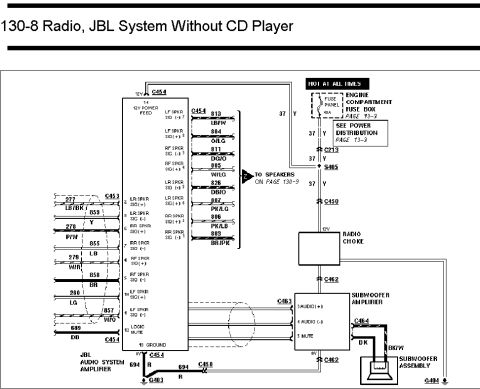 1993 Ford Taurus - This is a technical diagram showing electrical connections and component layouts.
