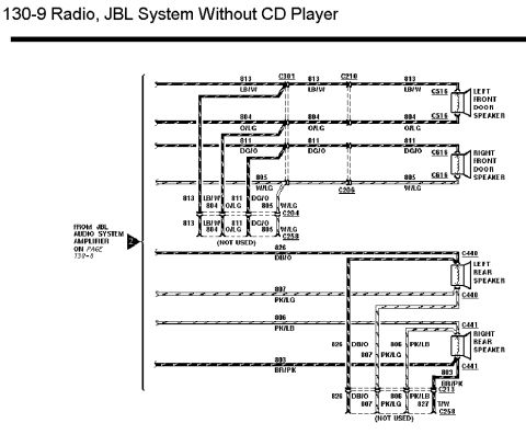 1993 Ford Taurus - This is a wiring diagram, not a photo of a vehicle.