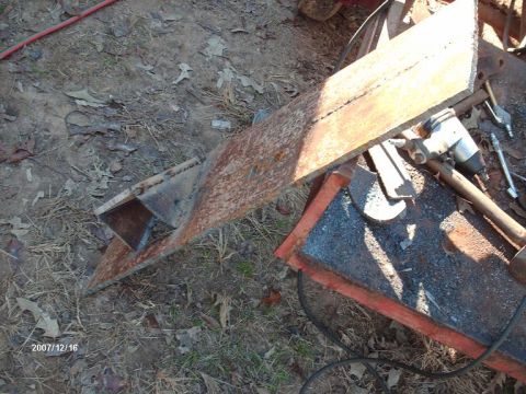 1990 Ford F-150 - This photo shows fabricated metal parts and tools, not a 1990 Ford F-150.