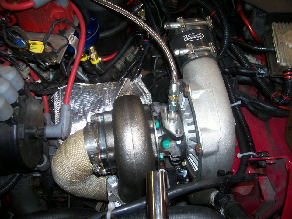 T3/T04E Garret oil cooled