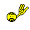 1995 Ford Bronco - A retro-style pixel art depiction of an alien creature being struck by a lightning bolt against a dark backdrop.