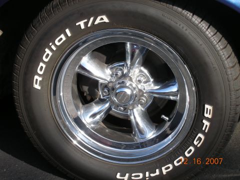 1972 Ford Ranchero - AR Torque Thrust D's