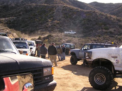 1990 Ford Bronco - Fire Guy/Ranger leaving
