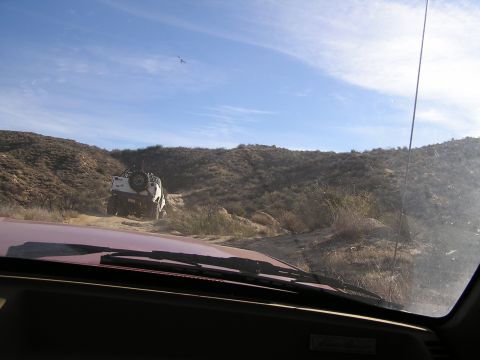 1990 Ford Bronco - Up trail pic 1st hill
