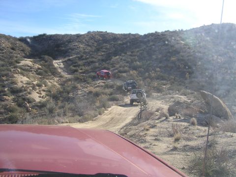 1990 Ford Bronco - 1st hill line up