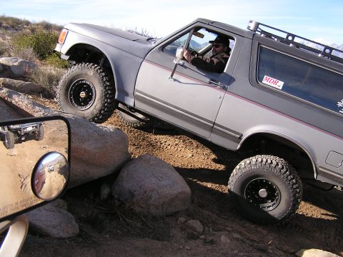 1990 Ford Bronco - Climbin' the Rock