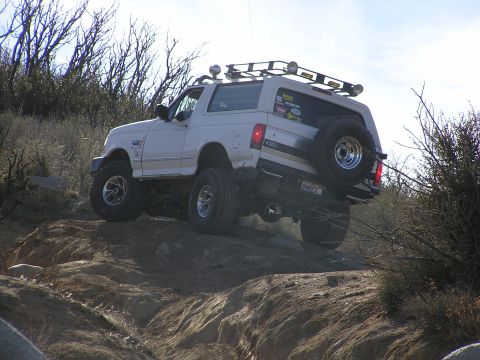 1990 Ford Bronco - Nice shot of him going