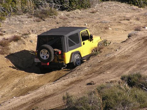 1990 Ford Bronco - Yellow jeep 2nd time